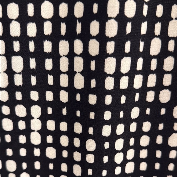 Tommy Hilfiger Black and Cream Sleeveless Dress - Picture 3 of 3